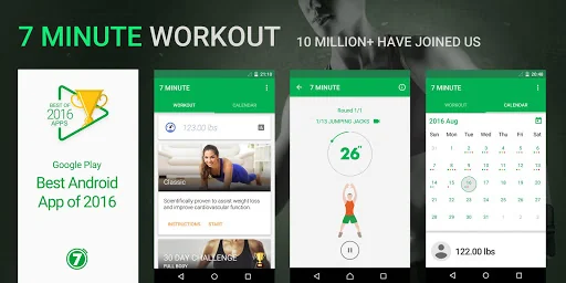 7 Minute Workout screenshot 1