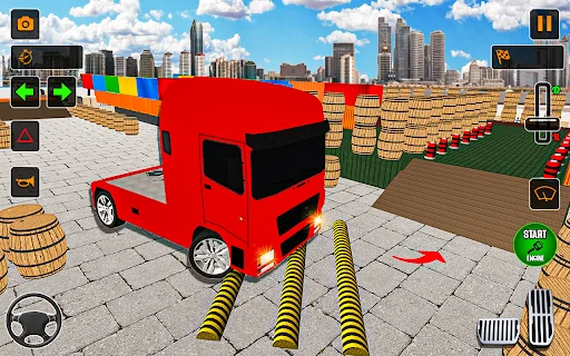 Real Truck Parking games