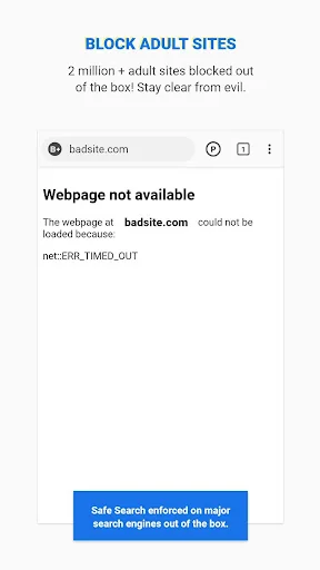 Purity: Safe Browser screenshot 1