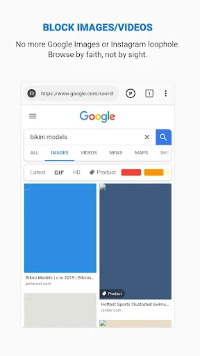 Purity: Safe Browser screenshot 2