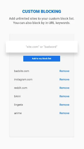 Purity: Safe Browser screenshot 3