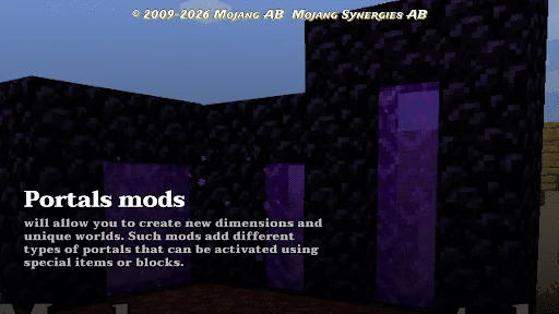 portal mod for minecraft