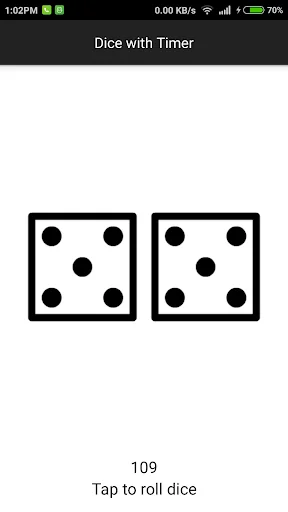 Dice with Timer