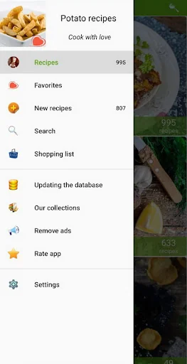 Potato recipes screenshot 2