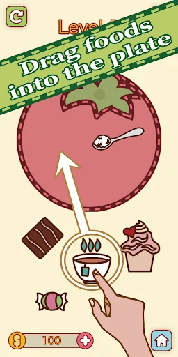 Pack Food Game - Puzzle Master screenshot 1