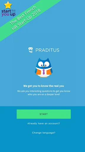 Praditus Personality Test screenshot 1