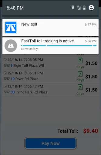 FastToll Illinois screenshot 3