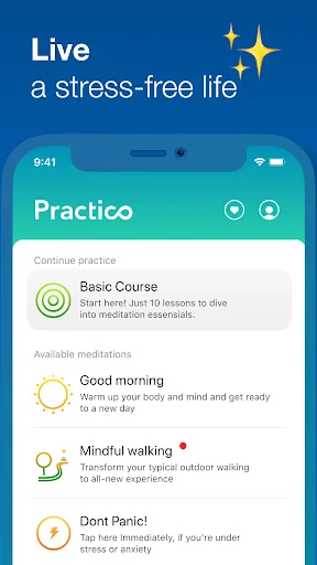 Meditation & Sleep: Practico screenshot 2