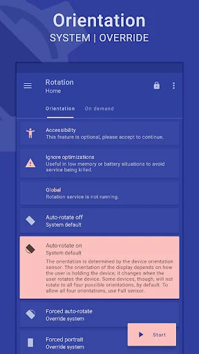 Rotation | Orientation Manager