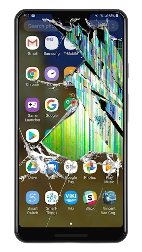 Cracked Screen Prank screenshot 1