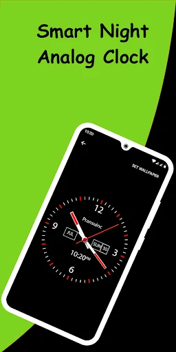 Smart Night Clock - Wallpaper