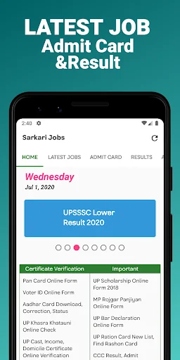 Sarkari Jobs App | Results App