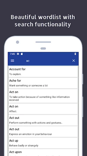 CAT Vocabulary screenshot 2