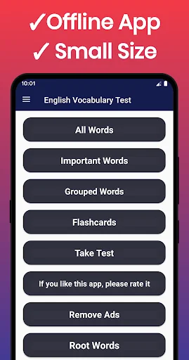 English Vocabulary Test screenshot 3