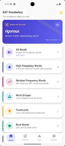Vocabulary for SAT