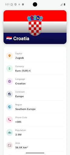 Country Capitals and Currency screenshot 3