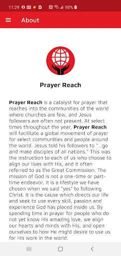 Prayer Reach