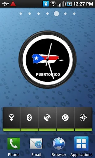 Puerto Rico Clock Widget