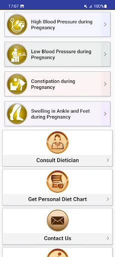 Pregnancy Tips Diet Nutrition screenshot 2