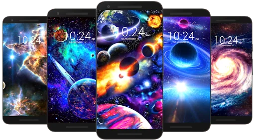 Space & Galaxy Wallpaper HD screenshot 1