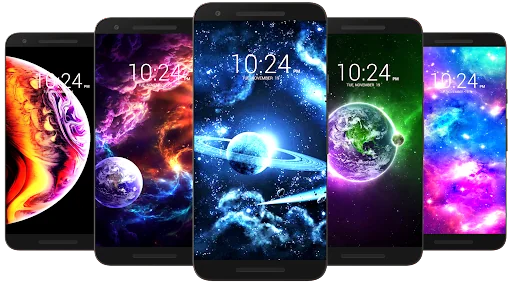 Space & Galaxy Wallpaper HD screenshot 2