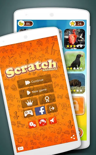 Scratch Game: Animals Quiz screenshot 1