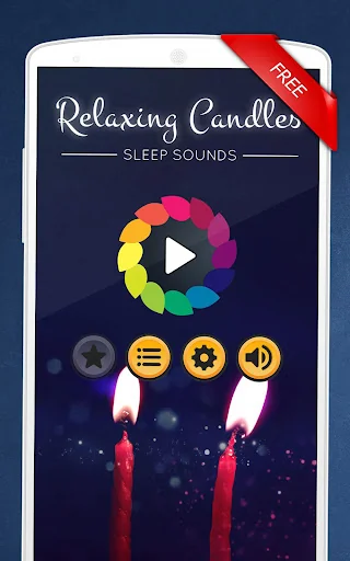 Relaxing Candles: music, sleep screenshot 1
