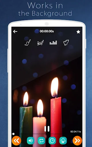 Relaxing Candles: music, sleep screenshot 2