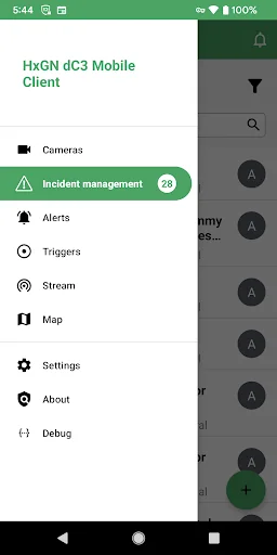 HxGN dC3 Mobile Client