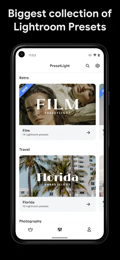 Presets for Lightroom Mobile