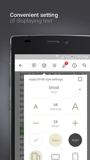 eReader Prestigio: Book Reader screenshot 4