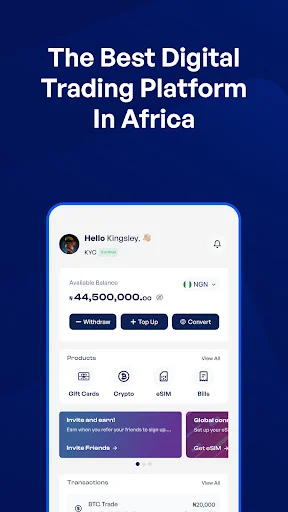 Prestmit: Gift Cards & Crypto