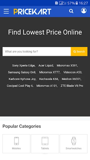 Price Comparison Shopping App  screenshot 1