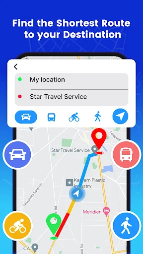 GPS Route Finder screenshot 1