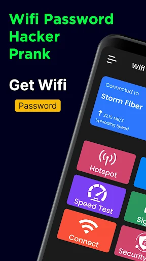 WiFi Password Hacker Prank screenshot 1