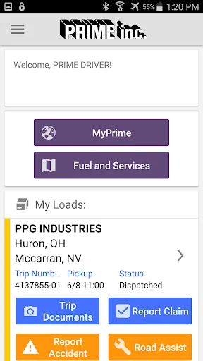 Prime Mobile - Prime Inc. screenshot 1