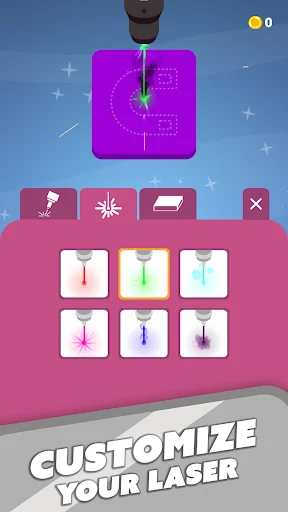 Laser Cutting - Precision Game screenshot 3