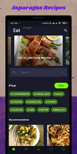 Asparagus Vegetable Recipes