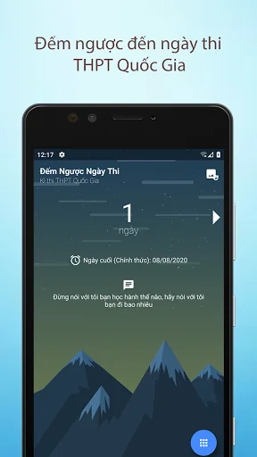 Đếm Ngược Ngày Thi - Thi THPT screenshot 1