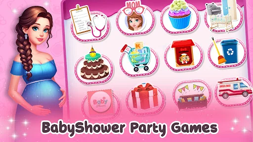 Princess Pregnant Baby Shower
