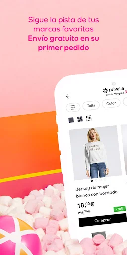 Privalia - outlet shopping screenshot 2