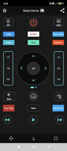 Vizio TV Remote (Smartcast)