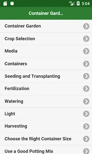 Container Gardening