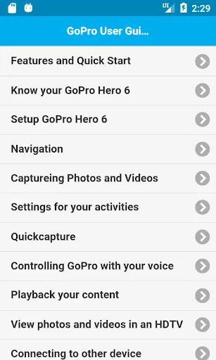 User Guide for GoPro Hero