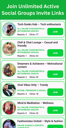 Group Links Join Social Groups screenshot 1