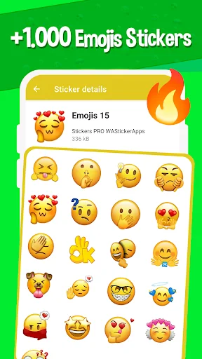 Stickers Emojis WAStickerApps screenshot 3
