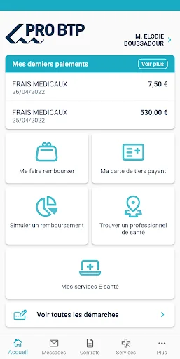 PRO BTP Santé screenshot 1
