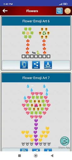 Cool Emoji Arts screenshot 1