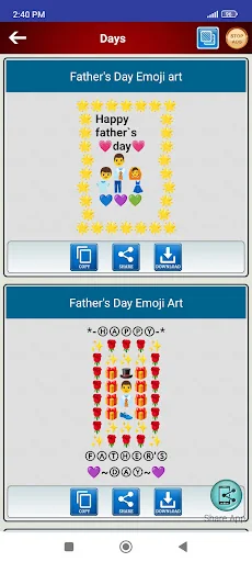 Cool Emoji Arts screenshot 4