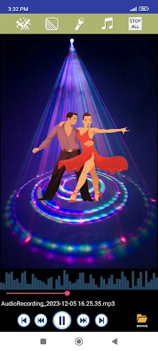 Party Dance Lights Music Flash screenshot 2